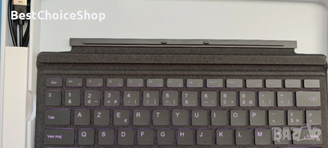 MoKo Bluetooth клавиатура AZERTY с тъчпад за Surface Pro 7 Plus/7/6/5/4/3, снимка 6 - Клавиатури и мишки - 54008717