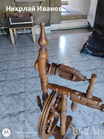 Вретено Чъкърък - механично, снимка 6 - Антикварни и старинни предмети - 52154990