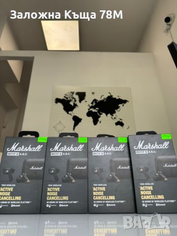 Безжични слушалки Marshall Motif 2 , снимка 1 - Слушалки и портативни колонки - 46017891