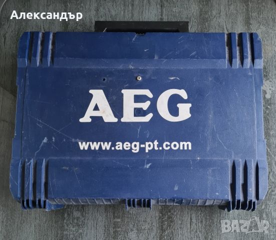 Винтовер AEG с две батерии и зарядно , снимка 2 - Винтоверти - 46059916