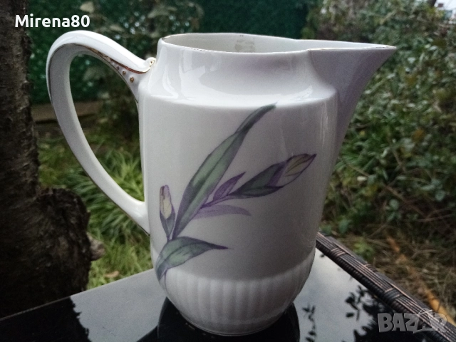 Антикварна баварска кана, снимка 4 - Антикварни и старинни предмети - 52958607