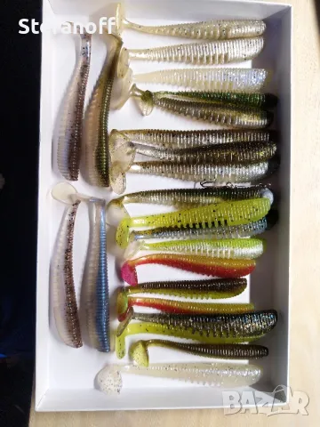 Лот силиконови примамки 1, снимка 4 - Такъми - 49621569