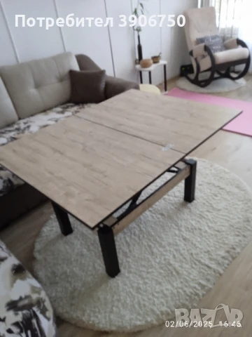 холна маса разтегателна , снимка 2 - Маси - 50523002