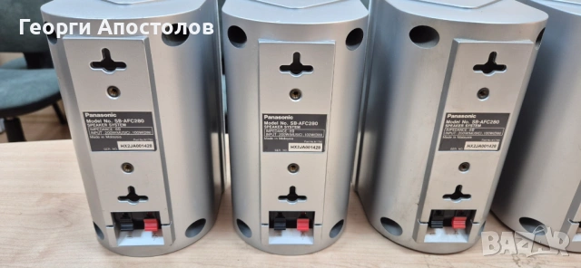 Продавам домашно кино 5.1 Panasonic SB-AFC280+SB-W280 /само толколони/ - 110 евро, снимка 7 - Тонколони - 54061657