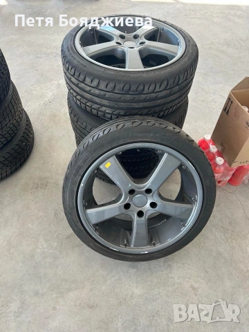 Гуми с джанти за Mercedes - 225/40 - 18, снимка 2 - Аксесоари и консумативи - 53957582