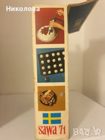 Продавам шприц за сладки SAWA 71, снимка 4 - Аксесоари за кухня - 49696273