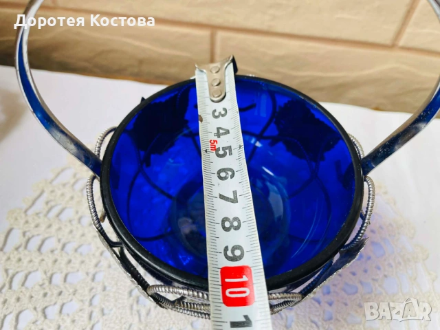 Красива посребрена захарница или бонбониера от Англия , снимка 9 - Антикварни и старинни предмети - 54229501