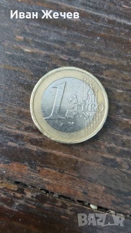 1 евро 2002г. Ирландия, снимка 1 - Нумизматика и бонистика - 45607211