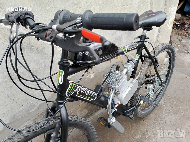 колело с чисто нов двигател , снимка 6 - Велосипеди - 53401763