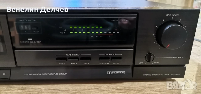 Касетен дек Sony TC-FX110, снимка 3 - Декове - 53470234