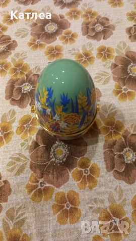 Голямо порцеланово яйце , снимка 3 - Декорация за дома - 53621079