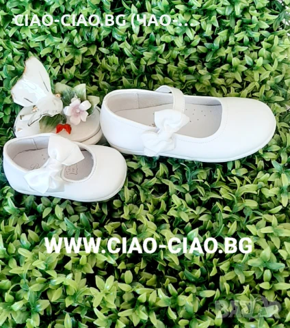 Бели Балеринки за момиче, снимка 2 - Детски обувки - 50883216