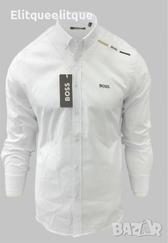 мъжки ризи calvin klein emporio armani polo hugo boss , снимка 6 - Ризи - 52414865