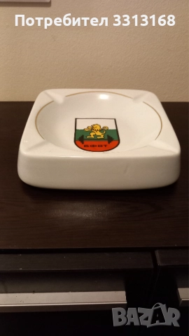 Порцеланов пепелник щанги, снимка 2 - Антикварни и старинни предмети - 52098688