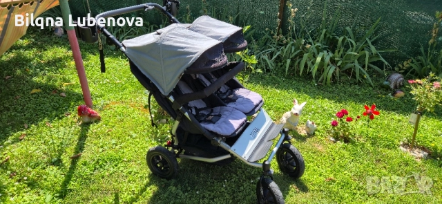 Количка за близнаци Mountain Buggy, снимка 2 - Детски колички - 52790770