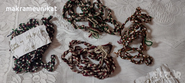 Колани, връви, ширити, връзки, народна носия, аксесоар, снимка 5 - Колекции - 38614997