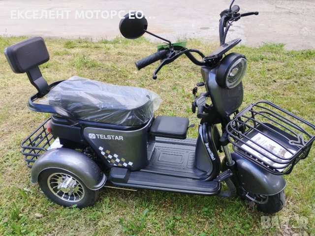 Електрическа триколка VESPA STYLE, снимка 2 - Мотоциклети и мототехника - 54156390