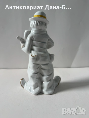 Ретро порцеланова фигурка „Клоун“ – Ръчно рисувана, Колекционерски порцелан