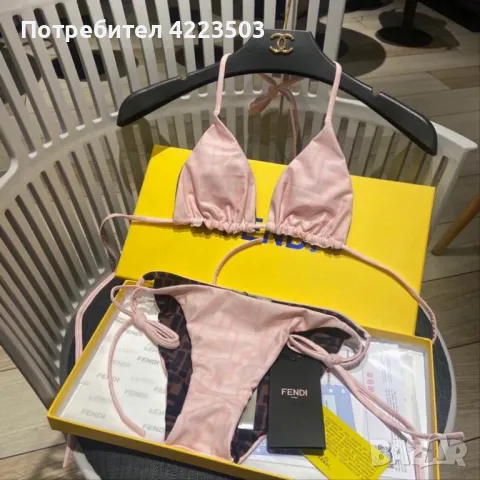 Бански Fendi с две лица, снимка 6 - Бански костюми - 47126257