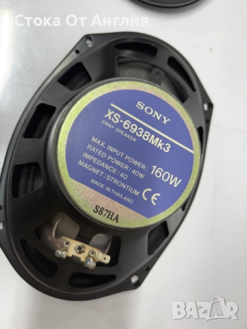 Колони за кола - Sony 160W, снимка 11 - Тонколони - 51548736