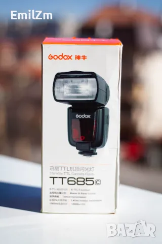 Светкавица Godox ТТ685C, снимка 1 - Светкавици, студийно осветление - 49373697