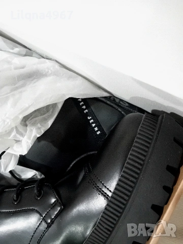 Ботуши PEPE JEANS Еко Кожа Размер 40, снимка 3 - Дамски ботуши - 53988969