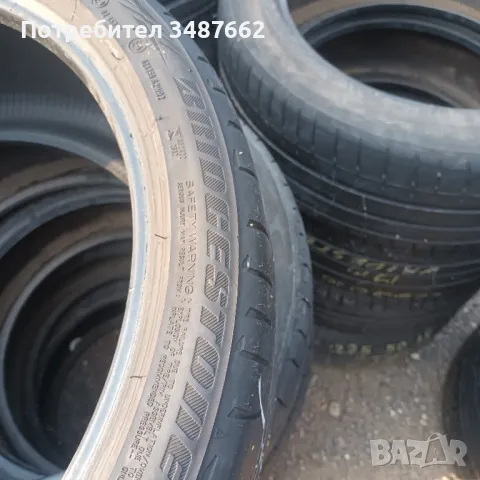 255 35 19 BRIDGESTONE 2бр.летни дот 2018г RUN FLAT , снимка 6 - Гуми и джанти - 47142981