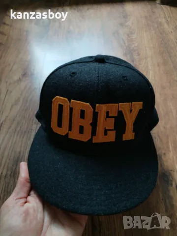 obey new era - страхотна шапка КАТО НОВА , снимка 2 - Шапки - 50292068