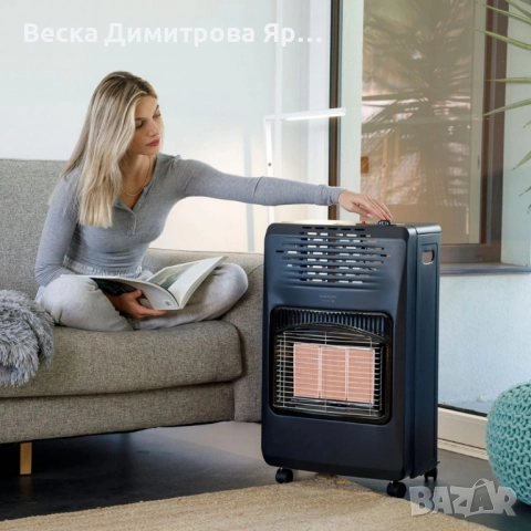 Газов отоплител Taurus Tropicano Gas Compact 4,2 kW с инфрачервена керамична плоча и тройна защита, снимка 8 - Отоплителни печки - 51508808