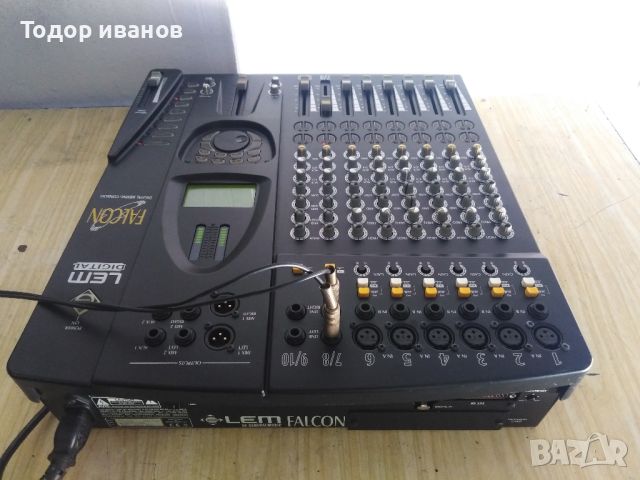 LEM-FALKON-digital mixer, снимка 10 - Ресийвъри, усилватели, смесителни пултове - 45092667