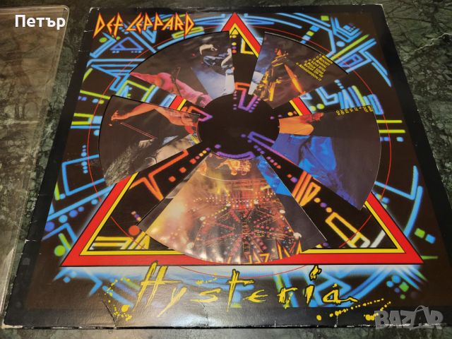 Def Leppard Hysteria Picture Disc-Грамофонна плоча , снимка 1 - Грамофонни плочи - 46566122