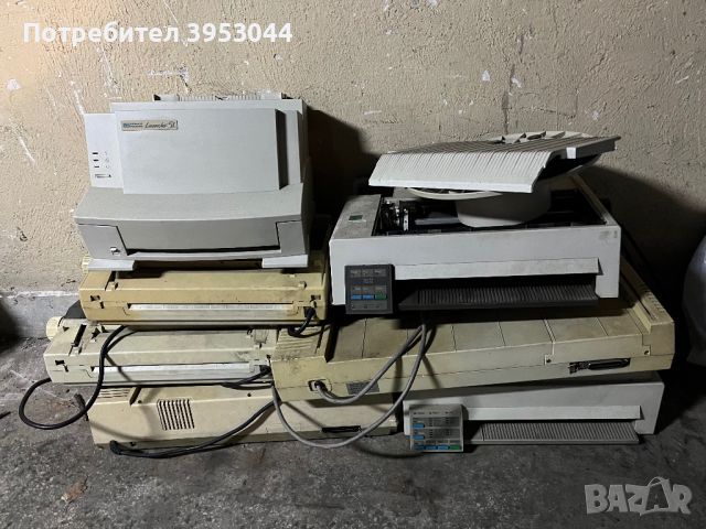 Ретро принтери, снимка 1 - Принтери, копири, скенери - 45608387