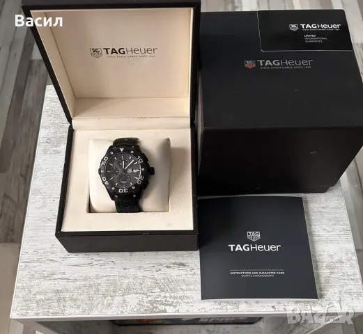 Tag Heuer Aquaracer 500 Black PVD Calibre 16, снимка 2 - Мъжки - 47408317