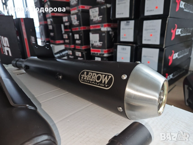 Оригинални ауспуси ARROW за Kawasaki Z125 Ninja125 2019-2025г и цяла генерация за W800 2020г, снимка 8 - Части - 53174031