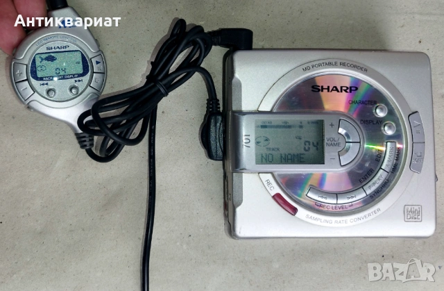 РАБОТЕЩ Minidisc Recorder, Записващ Минидиск - Sharp MD-MS701H / Japan, снимка 2 - Други - 54288602