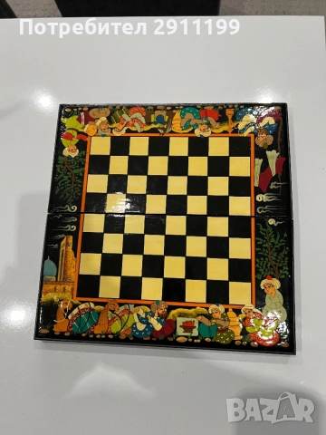 Тематичен шах – Араби, снимка 10 - Шах и табла - 52106586