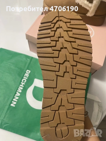 Дамски зимни обувки Deichmann – като нови, снимка 5 - Дамски боти - 53065699