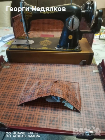 Шевна машина UNION, снимка 2 - Антикварни и старинни предмети - 54079002