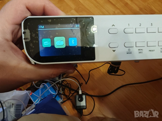 DAB+ цифрово радио LTC Bluetooth FM USB ново