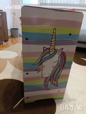 Детска розова етажерка , снимка 7 - Мебели за детската стая - 53469520