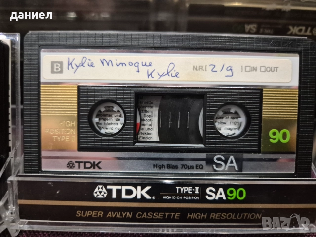 Куфарче с 56 бр. японски аудио касети TDK SA90 "златни" - TYPE II с хубава музика + ПОДАРЪК, снимка 6 - Аудио касети - 52828876