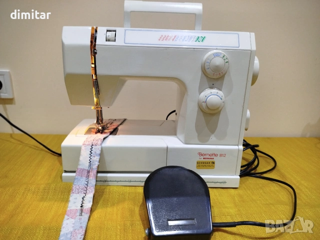 Метална шевна машина BERNETTE 812, снимка 11 - Шевни машини - 54262478