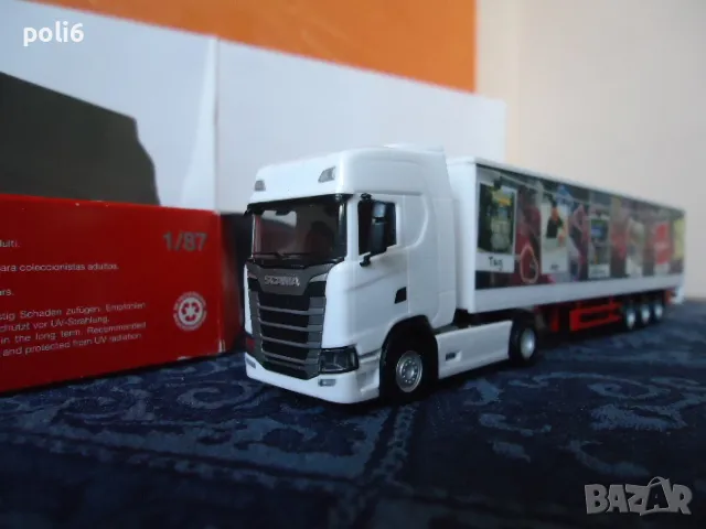 влекач SCANIA и ремарке HERPA, снимка 6 - Колекции - 48441771