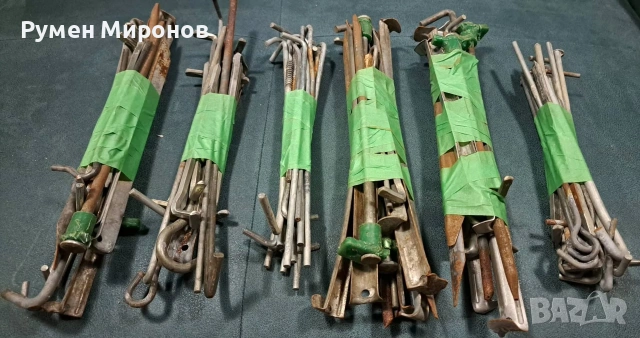 Продавам колчета за опъване на палатка, форселт или сафари рум. 