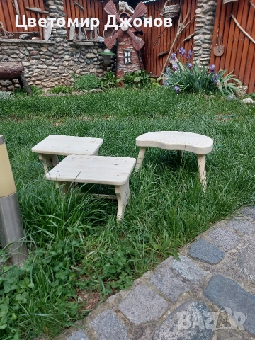 Дървено столче, снимка 8 - Мебели за детската стая - 48150822