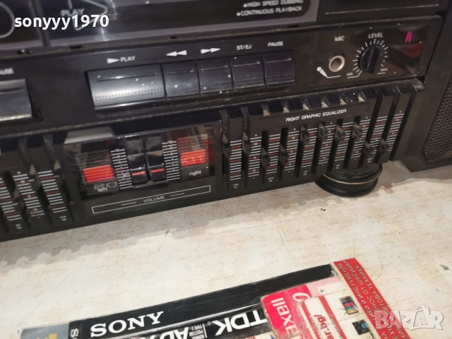 ОГРОМЕН КАСЕТОФОН 1703261822LCHERY1, снимка 3 - Радиокасетофони, транзистори - 53877319