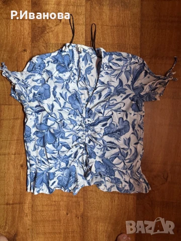 Дамска блуза H&M , снимка 2 - Тениски - 51333506