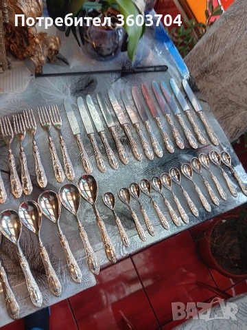 прибори за хранене сервиз, снимка 4 - Прибори за хранене, готвене и сервиране - 51830657