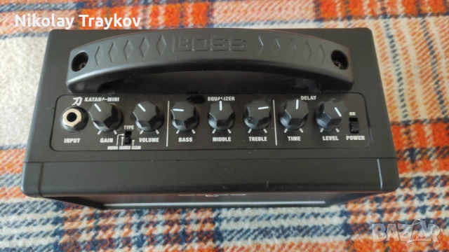 Усилвател BOSS KATANA-MINI, снимка 3 - Ресийвъри, усилватели, смесителни пултове - 53708104