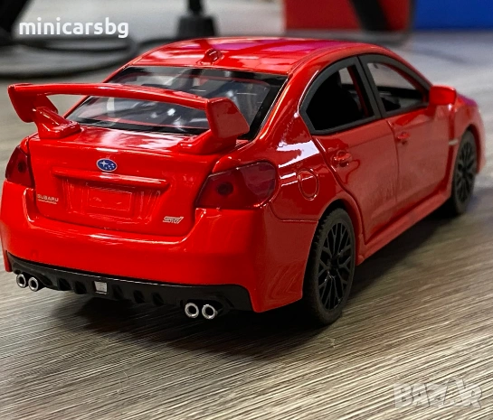 Метални коли Subaru WRX STI, снимка 6 - Колекции - 53019011